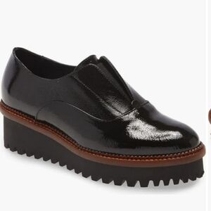 Cordani Dark Navy Blue,Platform Loafers size 8.5 Euc